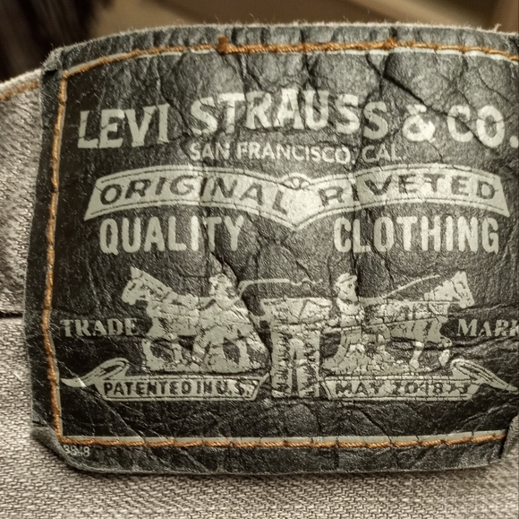 Levi's 569 Jeans Loose Straight Gray 42x30 - Picture 5 of 8